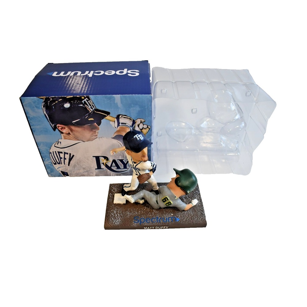 Tampa Bay Rays SGA 6/17/2017 Matt Duffy Bobblehead Double Play Baseball